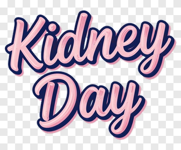 Kidney Day PNG