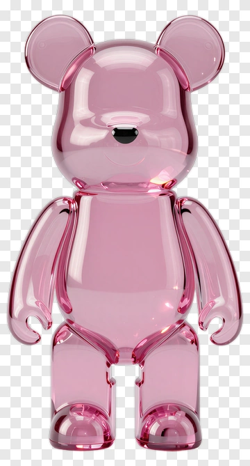 Pink Bear Toy PNG