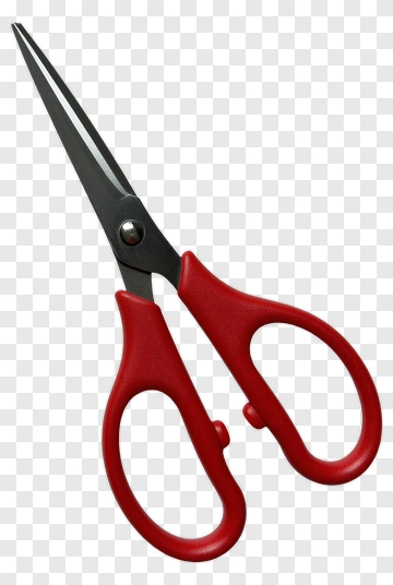 Red Scissors PNG