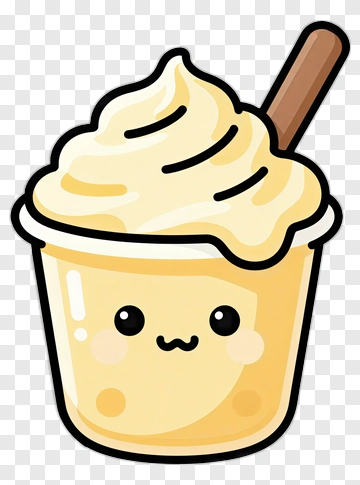Kawaii Ice Cream Cup PNG