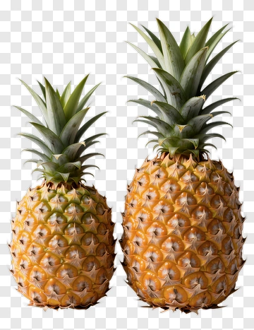 Pineapples On A Transparent Background PNG