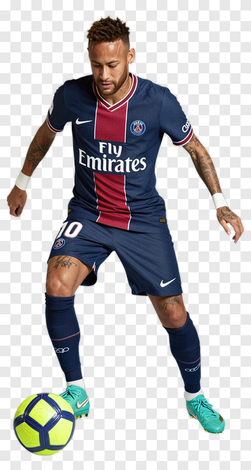 Football Player Kicking A Ball PNG