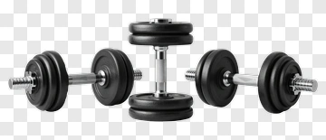 Dumbbell Set With Adjustable Weights PNG
