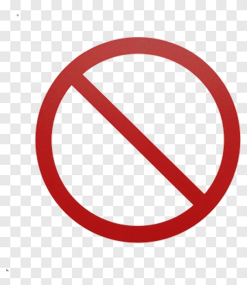 No Entry Sign PNG