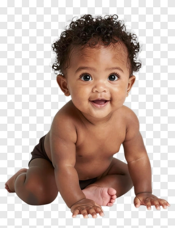 Happy Baby Crawling PNG