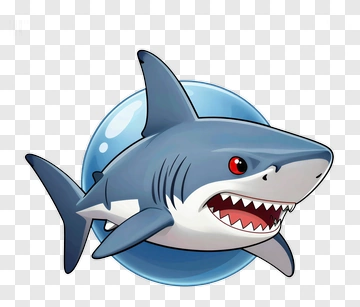 Cartoon Shark PNG