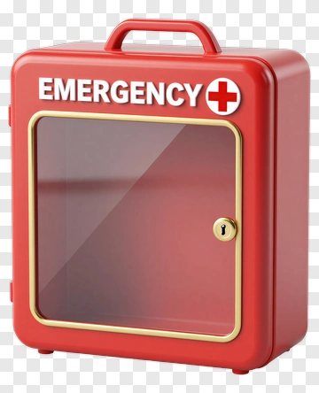 Emergency First Aid Kit PNG