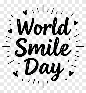 World Smile Day PNG