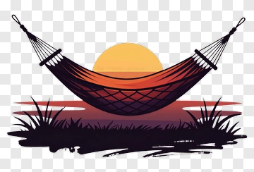 Hammock At Sunset PNG