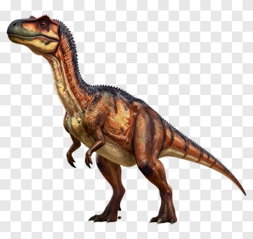 Realistic Dinosaur Standing PNG