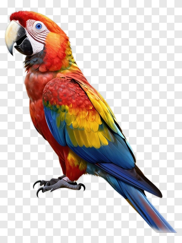 Colorful Parrot PNG