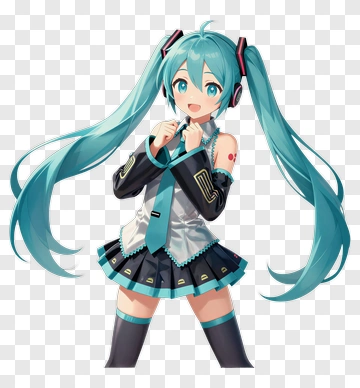 Vocaloid Character Hatsune Miku PNG
