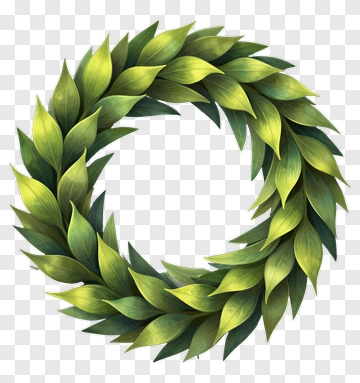 Leaf Wreath PNG