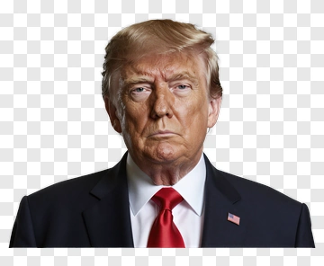 Serious Man In A Suit With Red Tie PNG
