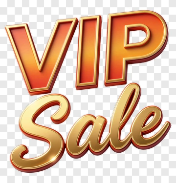 Vip Sale Sign PNG