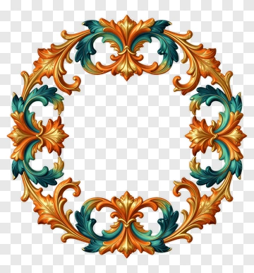Ornate Decorative Frame PNG