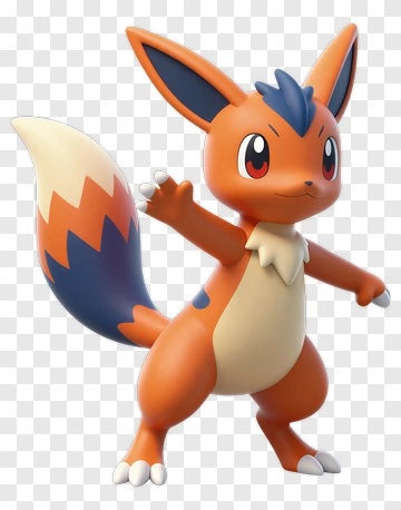 Fictional Fox Character Standing In A Playful Pose PNG