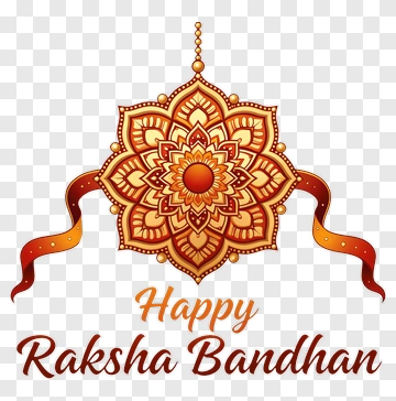 Happy Raksha Bandhan Decoration PNG