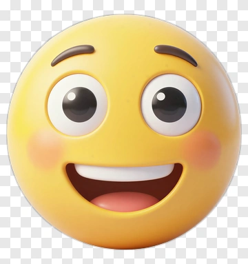 Smiling Emoji Face PNG