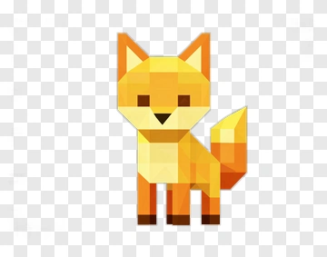 3D Fox PNG