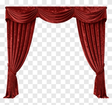 Red Velvet Curtains PNG