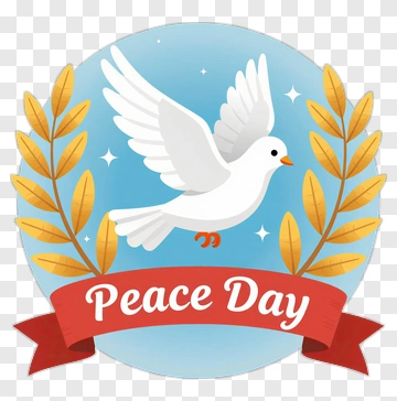 Dove With Olive Branch For Peace Day PNG