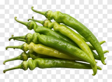 Green Chili Peppers PNG