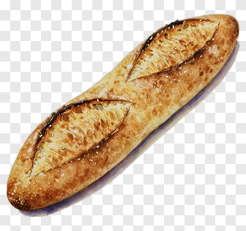 Artisan Bread Loaf PNG