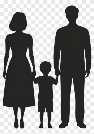 Family Holding Hands PNG