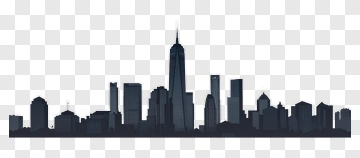 City Skyline Silhouette PNG