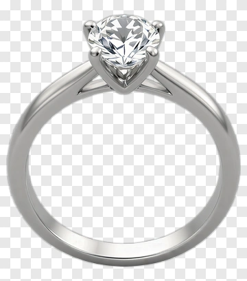 Diamond Engagement Ring PNG