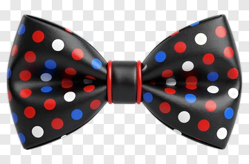 Polka Dot Bow Tie PNG