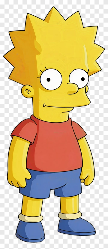 Cartoon Boy With Spiky Hair PNG