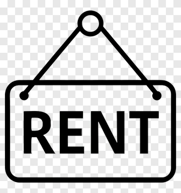 Rent Sign PNG