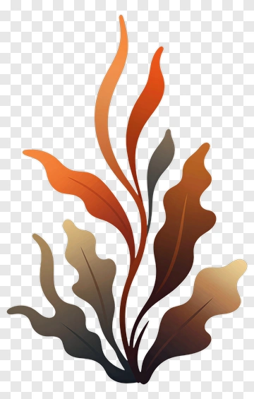 Colorful Abstract Plant PNG