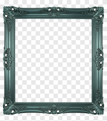 Vintage Decorative Picture Frame PNG