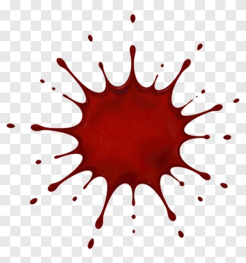 Red Paint Splash PNG