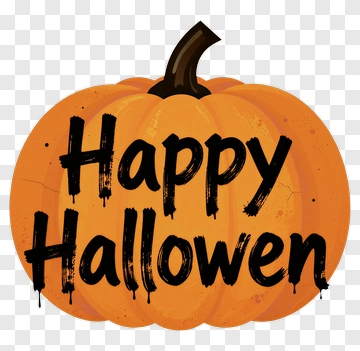 Happy Halloween Pumpkin PNG