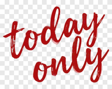 Today Only PNG