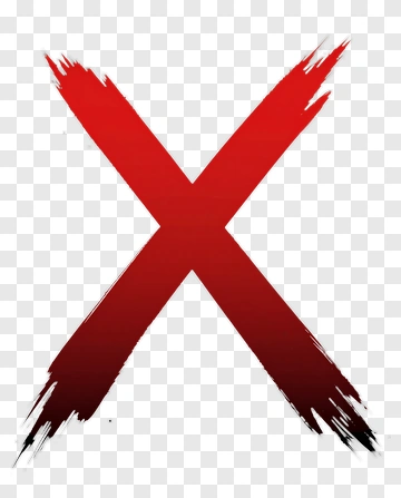 Red Cross Mark PNG