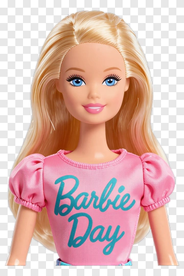 Barbie Doll For Barbie Day Celebration PNG