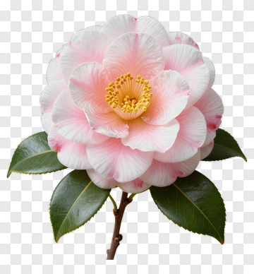 Pink Camellia Flower PNG
