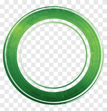 Green Circular Frame PNG
