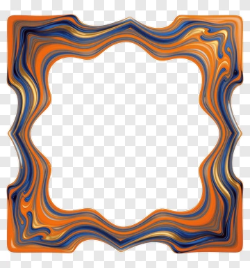Colorful Decorative Frame PNG