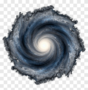 Spiral Galaxy Illustration PNG