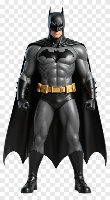 Batman Superhero Figure PNG