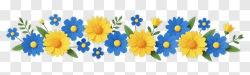 Colorful Flower Bouquet PNG