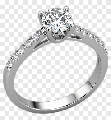 Diamond Engagement Ring PNG