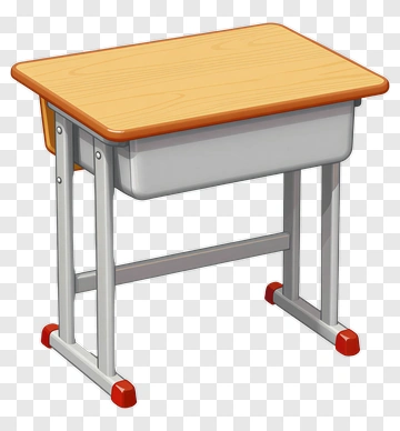School Desk PNG
