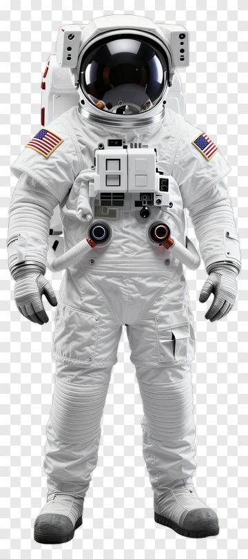 Astronaut In Space Suit PNG